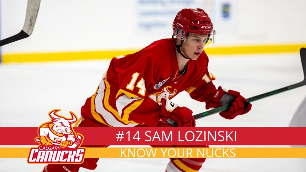 Know Your Nucks Sam Lozinski Calgary Canucks Over 50 Years of