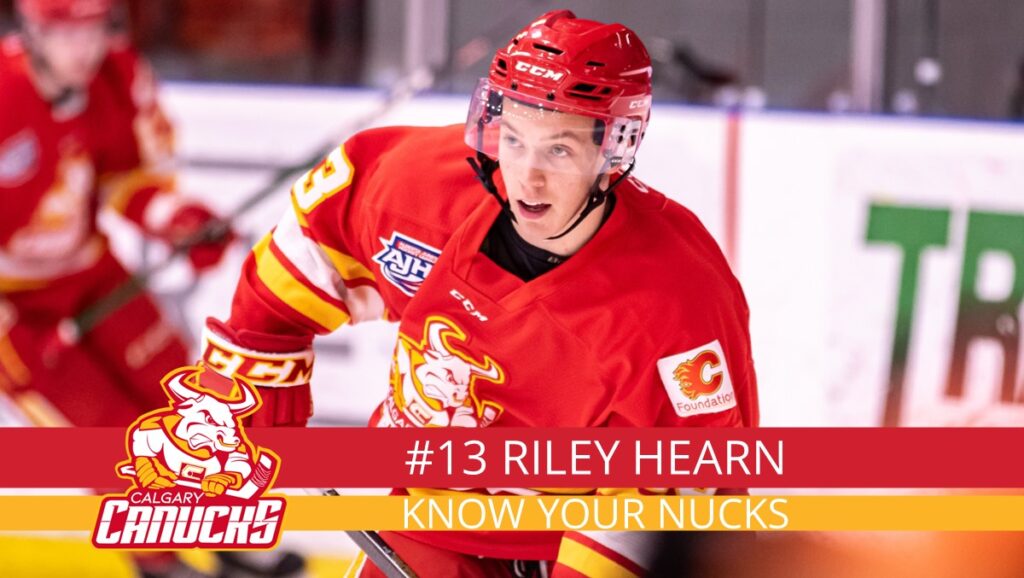 Know Your Nucks – Riley Hearn | Calgary Canucks - Over 50 Years of ...