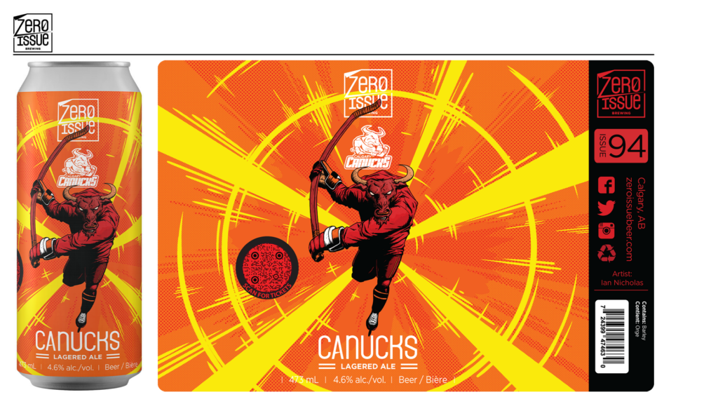 Introducing Canucks Collab Brew with Zero Issue Brewing | Calgary ...