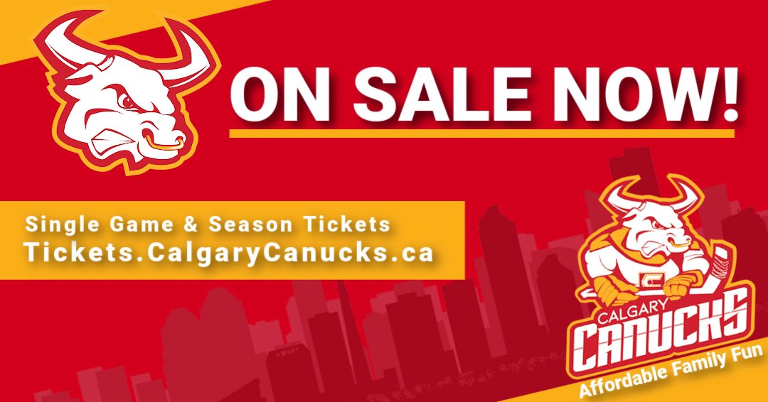 Calgary Canucks 2023-24 Tickets On Sale